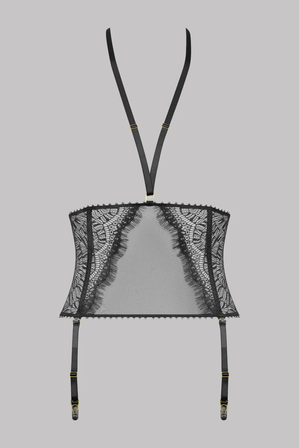 Maison Close Accroche CœurSerre-taille porte-jarretelles