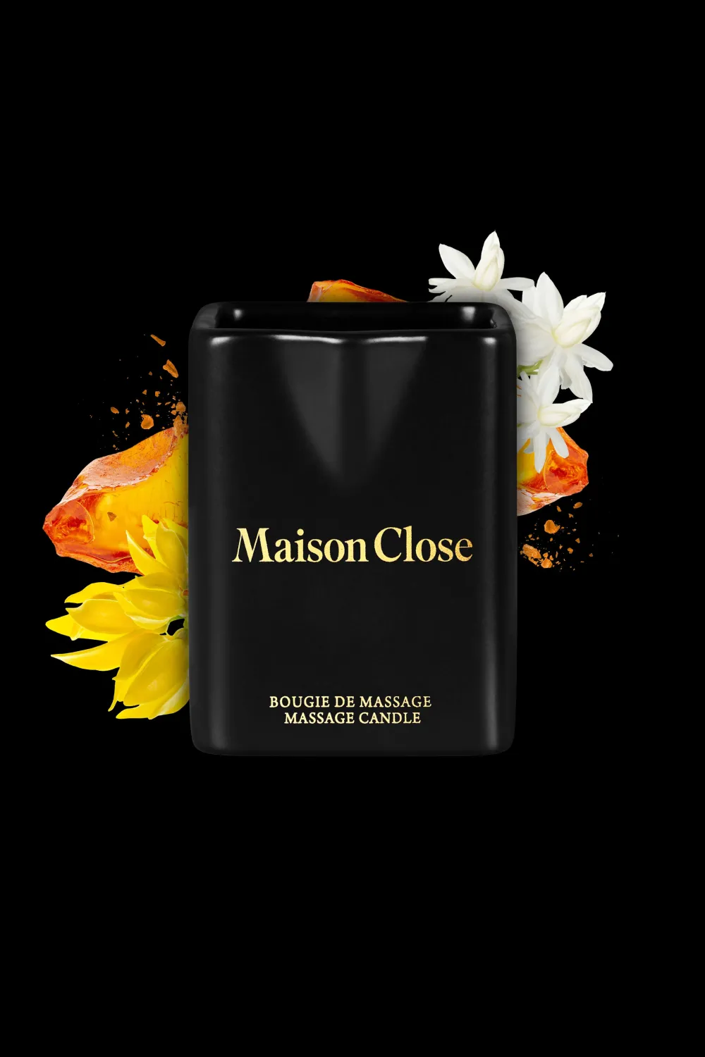 Maison Close Avant le CoucherBougie de Massage - Fleur d'Ambre