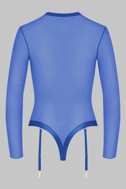 Maison Close Corps à Corps NéonBody string avec porte-jarretelles