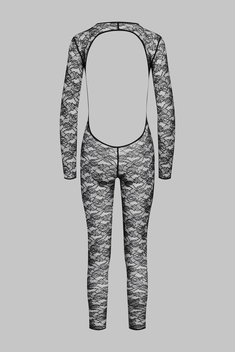 Maison Close FlashbackCatsuit manches longues dos ouvert