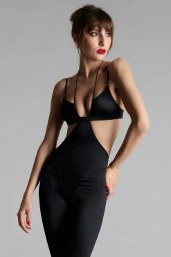 Maison Close French KissCatsuit bretelles
