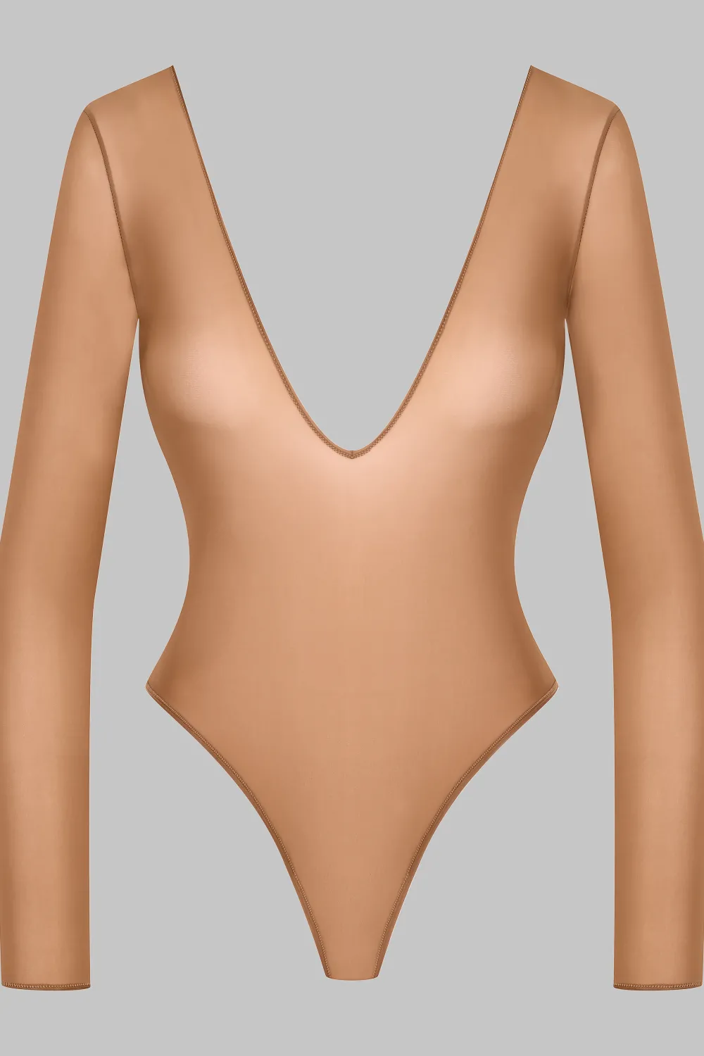 Maison Close French Kiss LightBody string dos ouvert manches longues