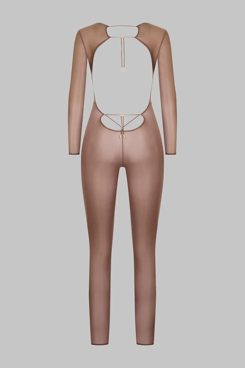 Maison Close French Kiss LightCatsuit dos ouvert manches longues