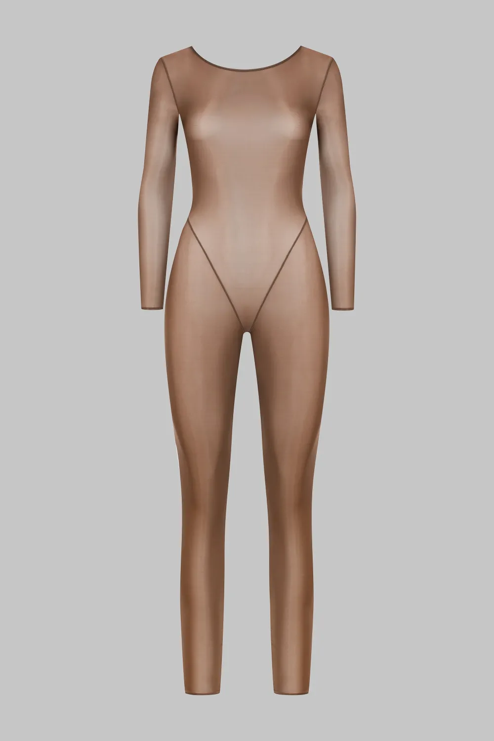 Maison Close French Kiss LightCatsuit dos ouvert manches longues