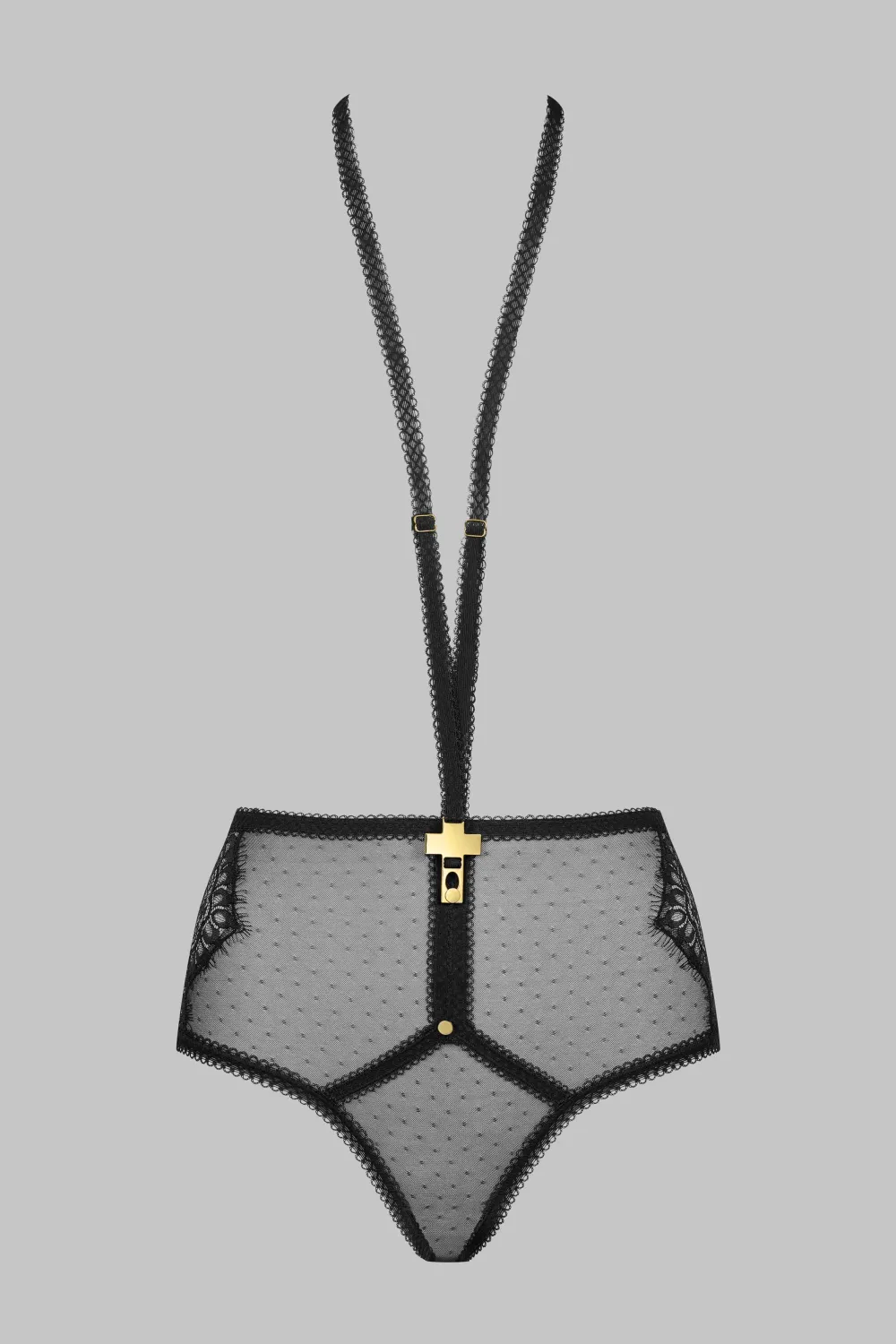 Maison Close Inspiration DivineCulotte taille haute avec harnais