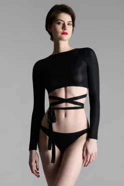 Maison Close La Femme AmazoneCache-Coeur Manches Longues
