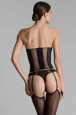 Maison Close L'AmoureuseCorset bustier porte-jarretelles