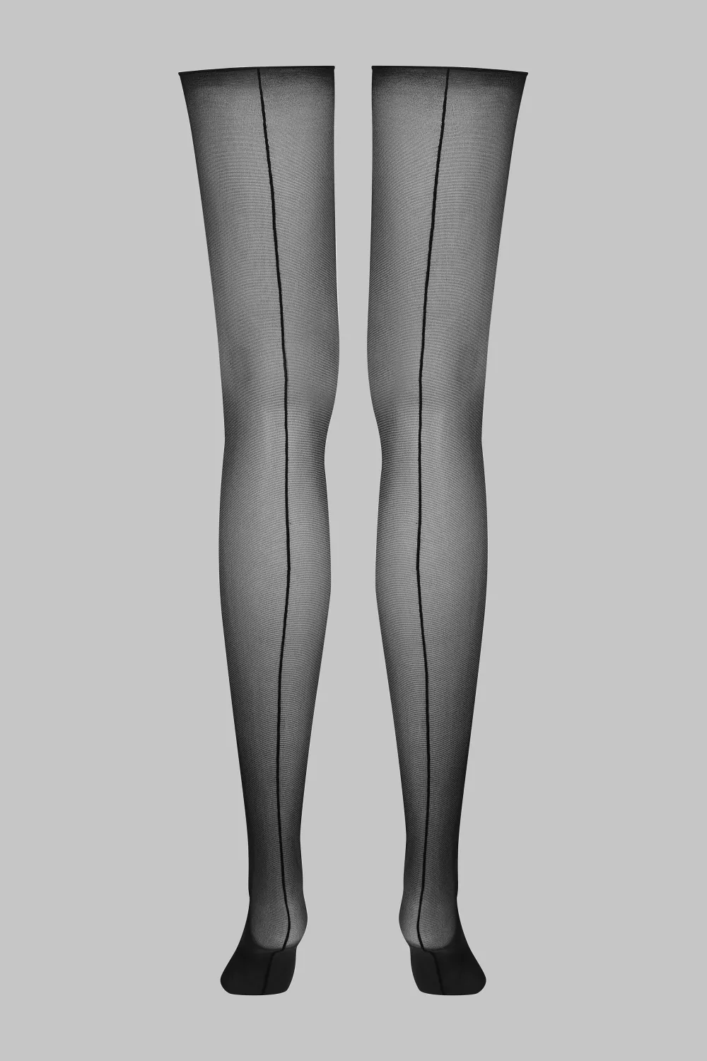 Maison Close LegwearBas coupés roulés couture 20D