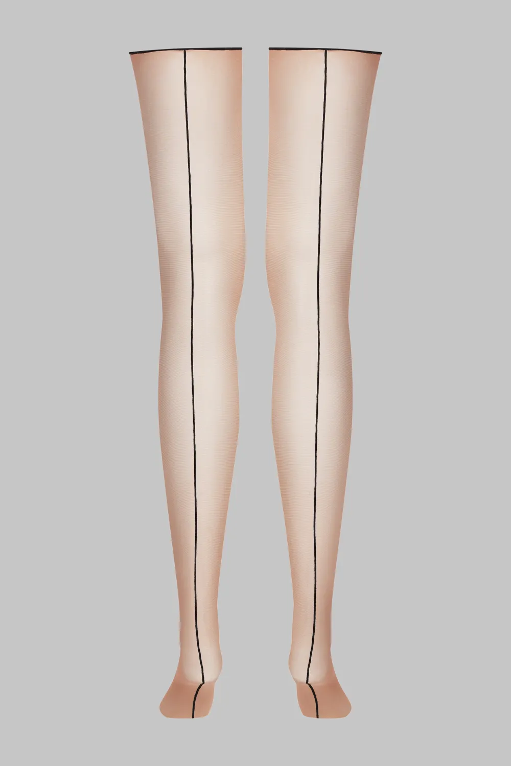 Maison Close LegwearBas coupés roulés couture 20D