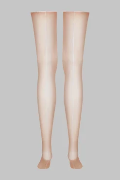 Maison Close LegwearBas coupés roulés couture 20D