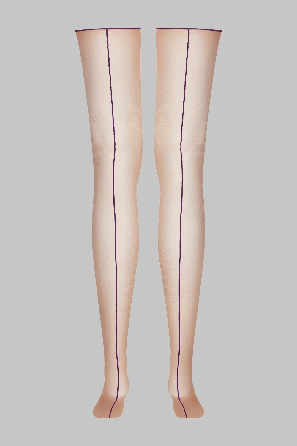 Maison Close LegwearBas coupés roulés couture 20D