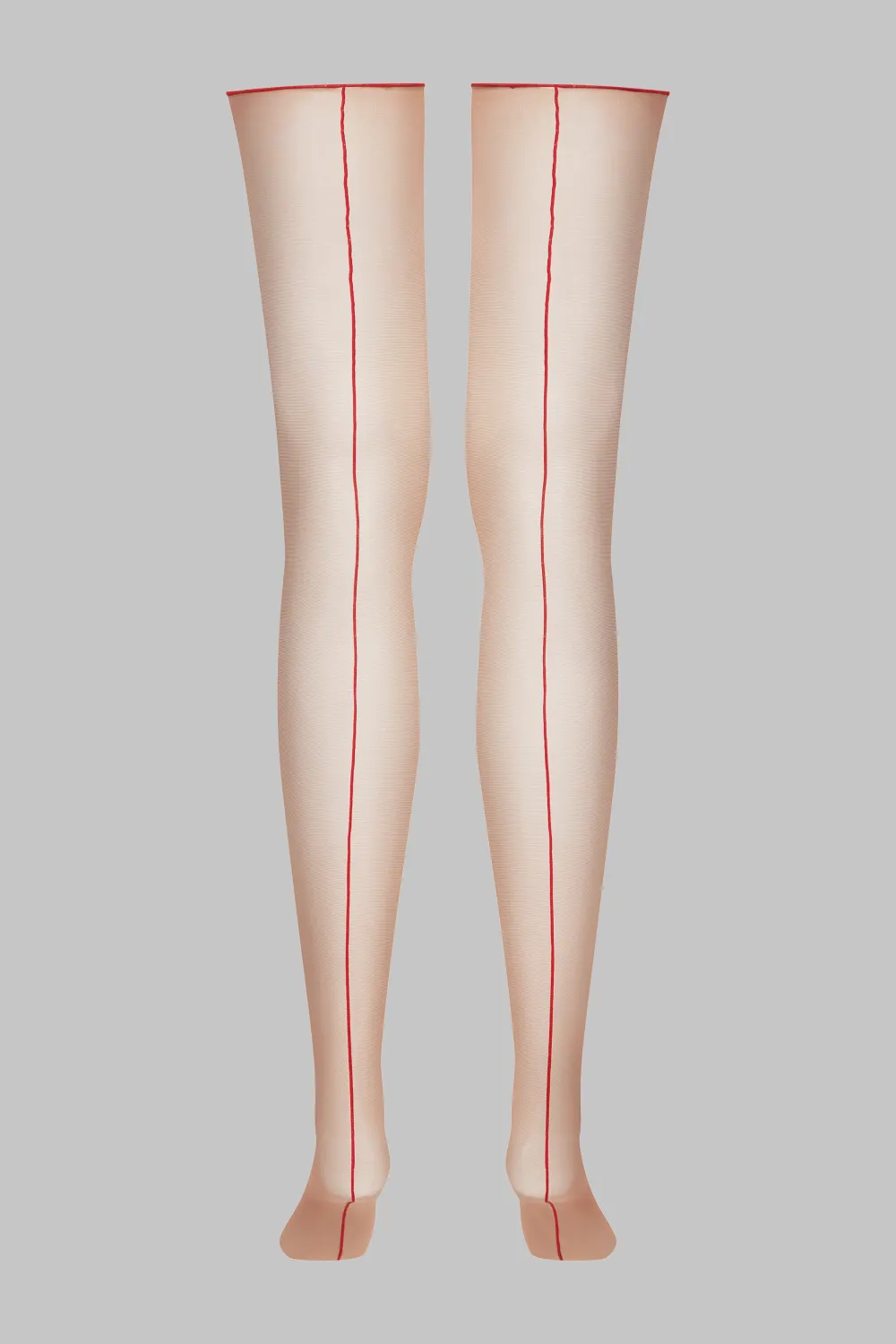 Maison Close LegwearBas coupés roulés couture 20D