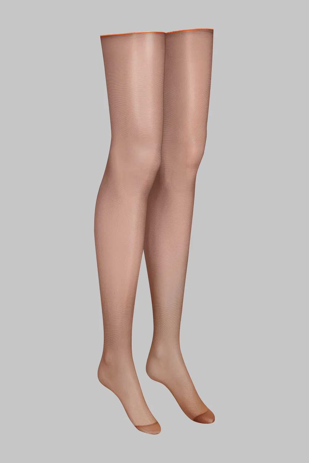 Maison Close LegwearBas coupés roulés couture fluo 20D