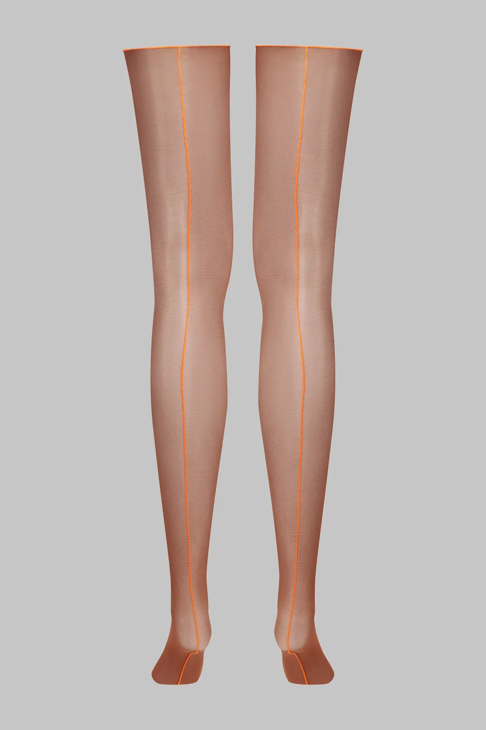Maison Close LegwearBas coupés roulés couture fluo 20D
