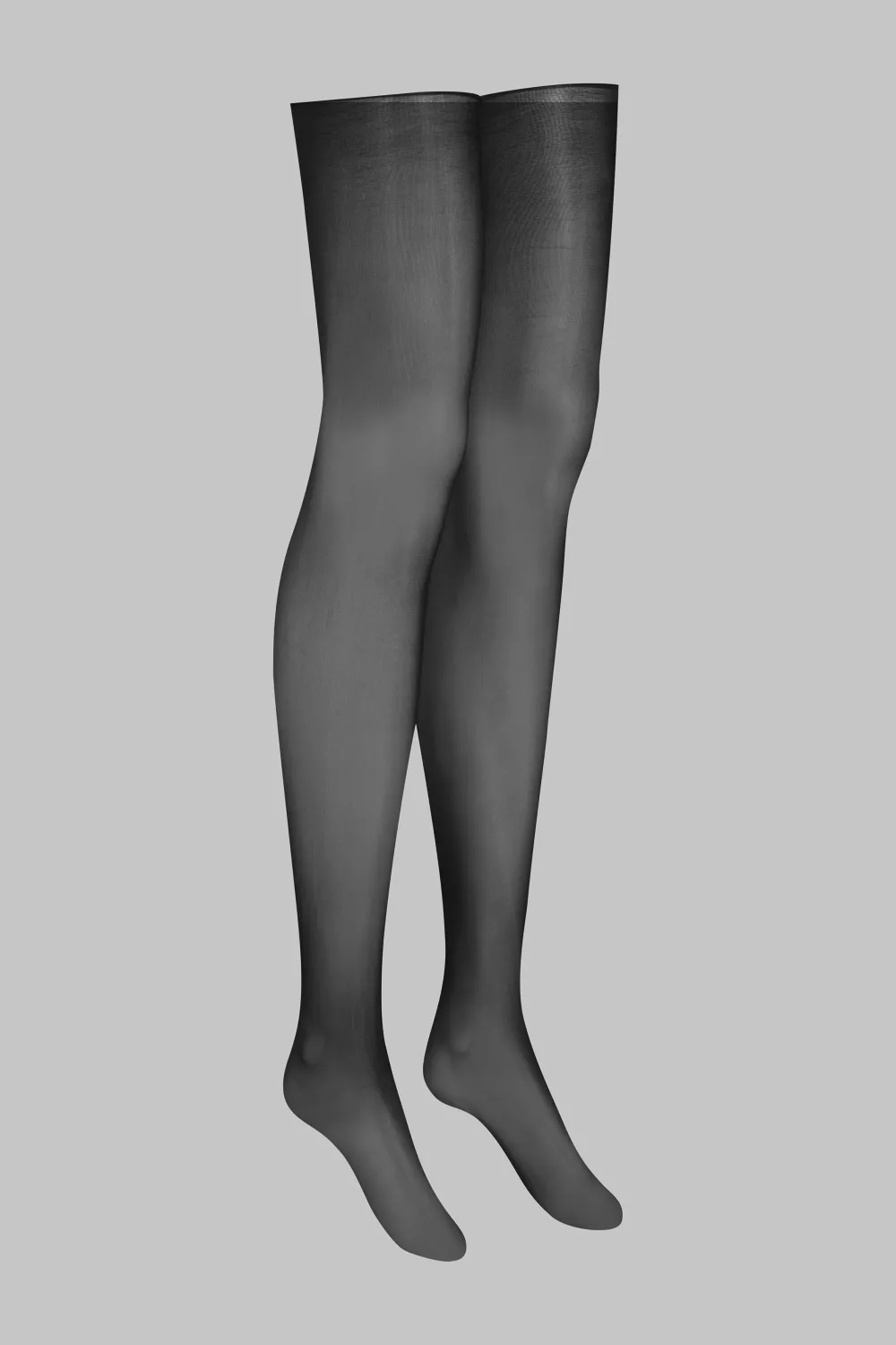 Maison Close LegwearBas coupés roulés glacés 20D -
