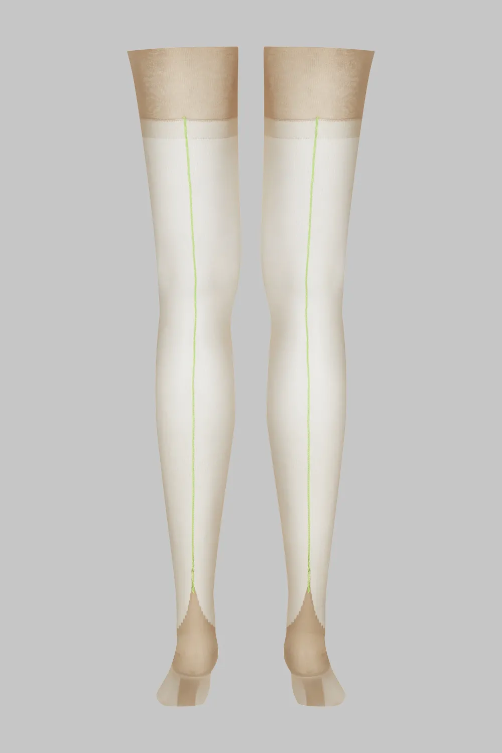 Maison Close LegwearBas nylon authentique couture fluo 15D