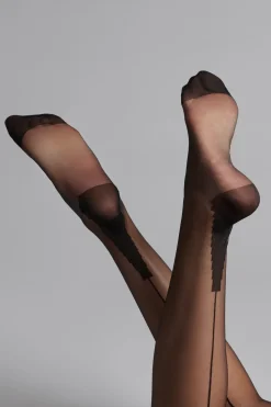 Maison Close LegwearBas nylon couture 15D - Signature