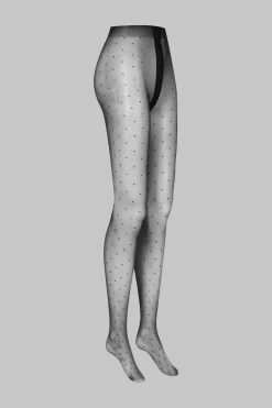 Maison Close LegwearCollant glacé plumetis 15D