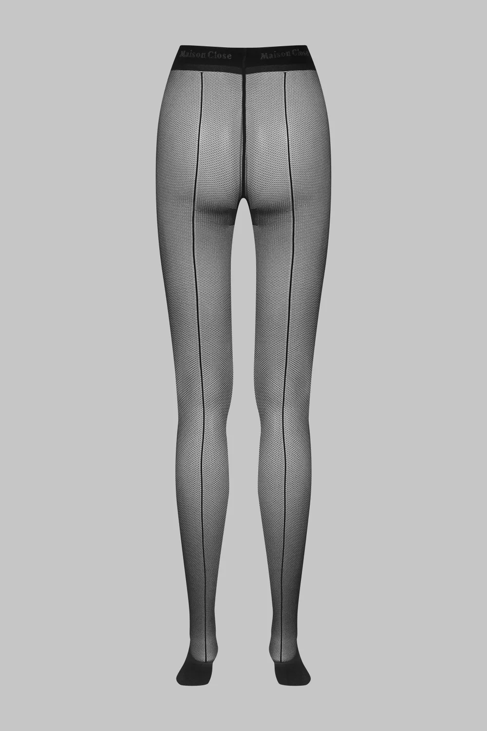 Maison Close LegwearCollant illusion résille Signature couture 25D