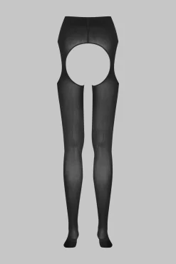 Maison Close LEGWEARCollant Ouvert Porte-jarretelles 70D - - Scandale x