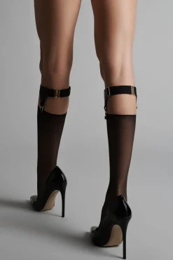 Maison Close LegwearMi-bas coupés roulés 10D