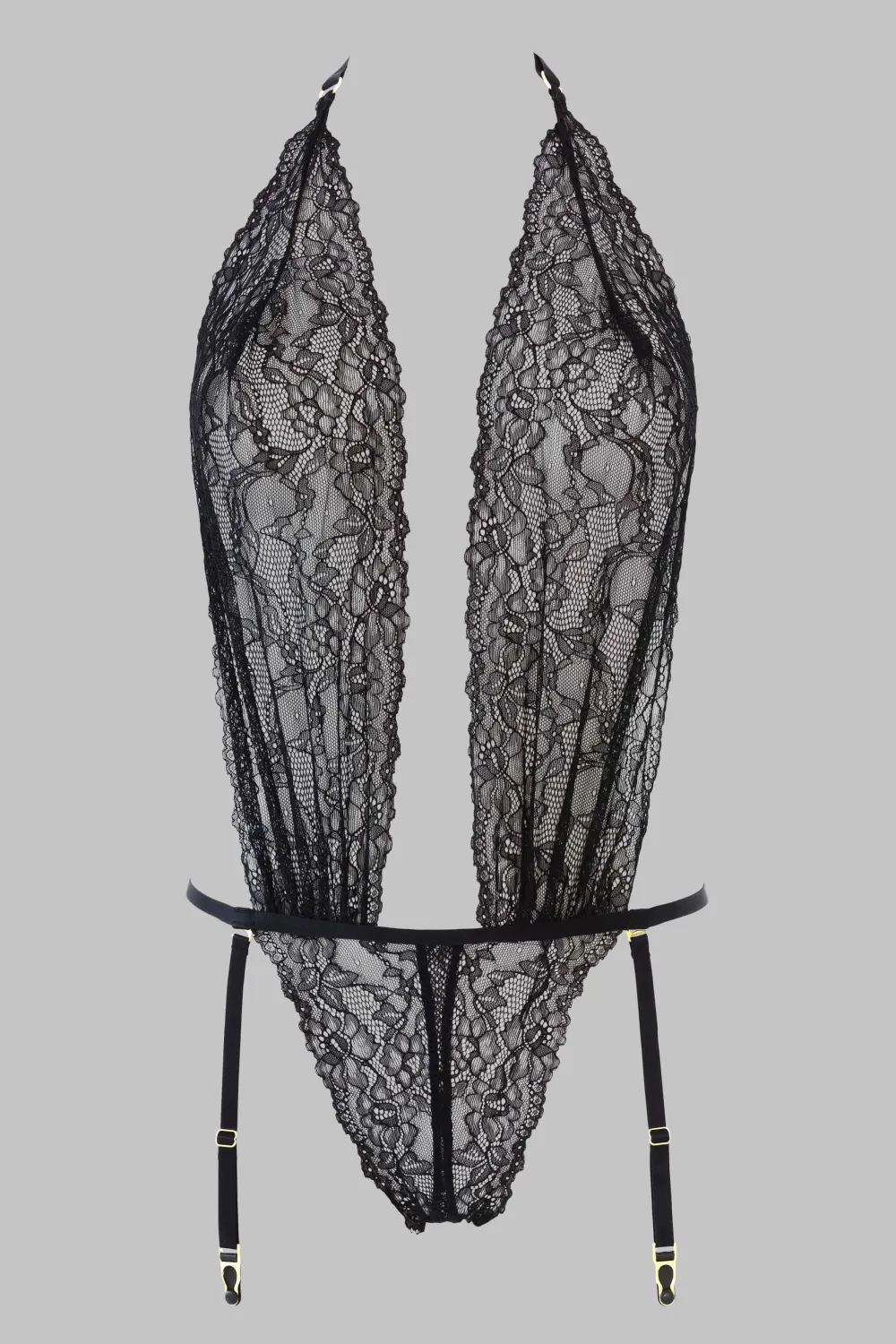 Maison Close Le Petit Secret DentelleBody string ouvrable