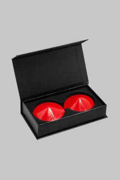 Maison Close Les FétichesCache-tétons cuir vernis