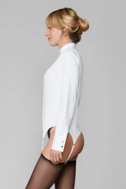 Maison Close Le Vestiaire014 Chemise porte-jarretelles