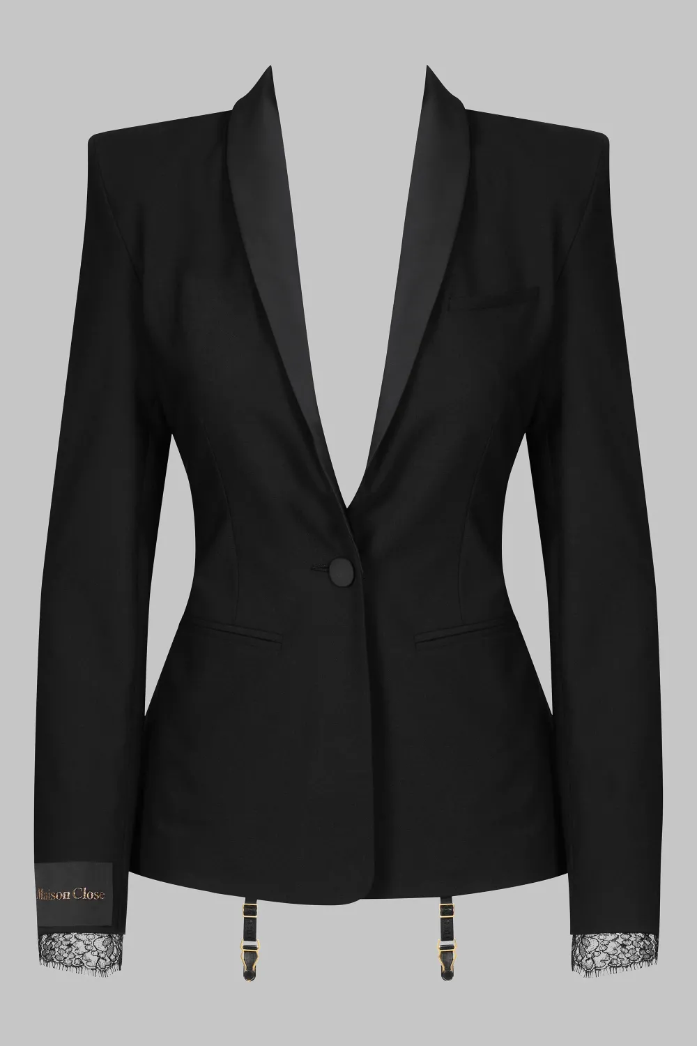 Maison Close Le Vestiaire001 Veste smoking porte-jarretelles