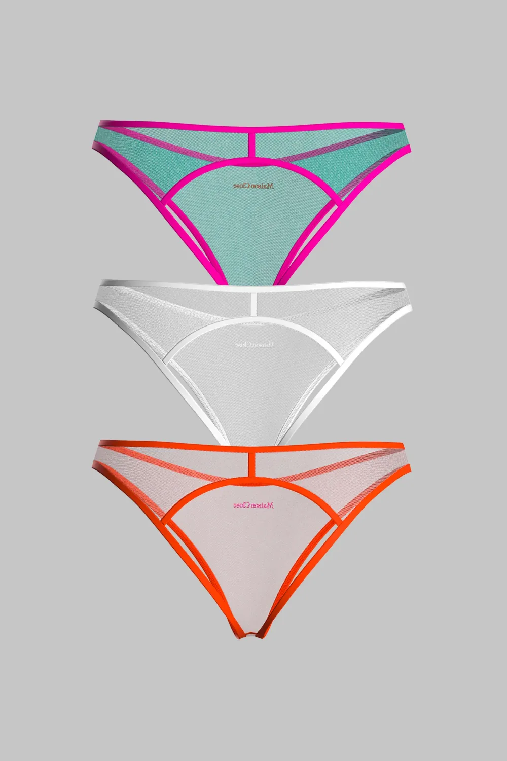 Maison Close PanoramaSet de 3 Culottes Ouvertes