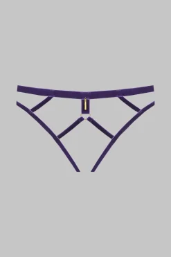 Maison Close Parure VeloursCulotte ouverte