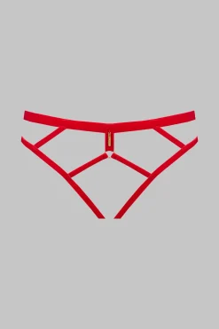 Maison Close Parure VeloursCulotte ouverte