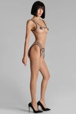 Maison Close Pure TentationCombinaison bretelles porte-jarretelles