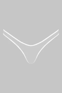 Maison Close Pure TentationString échancré transparent