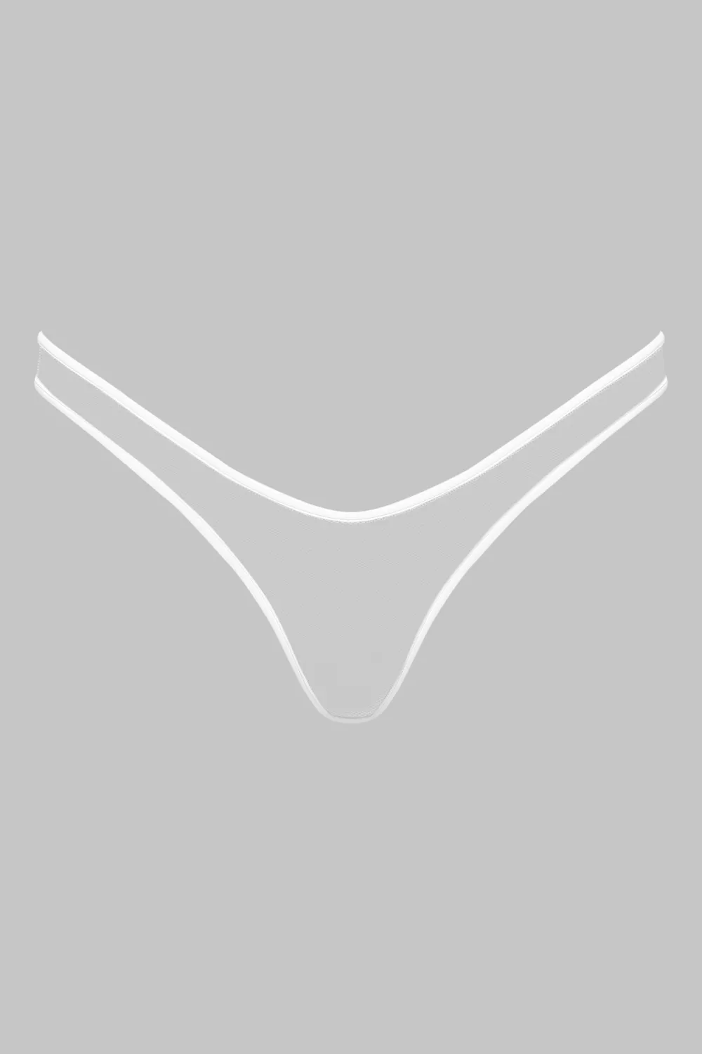Maison Close Pure TentationString échancré transparent