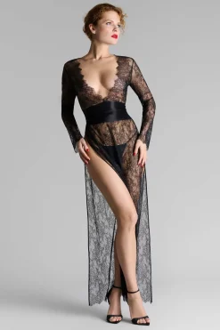 Maison Close Rendez-Vous PrivéRobe longue cache-cœur
